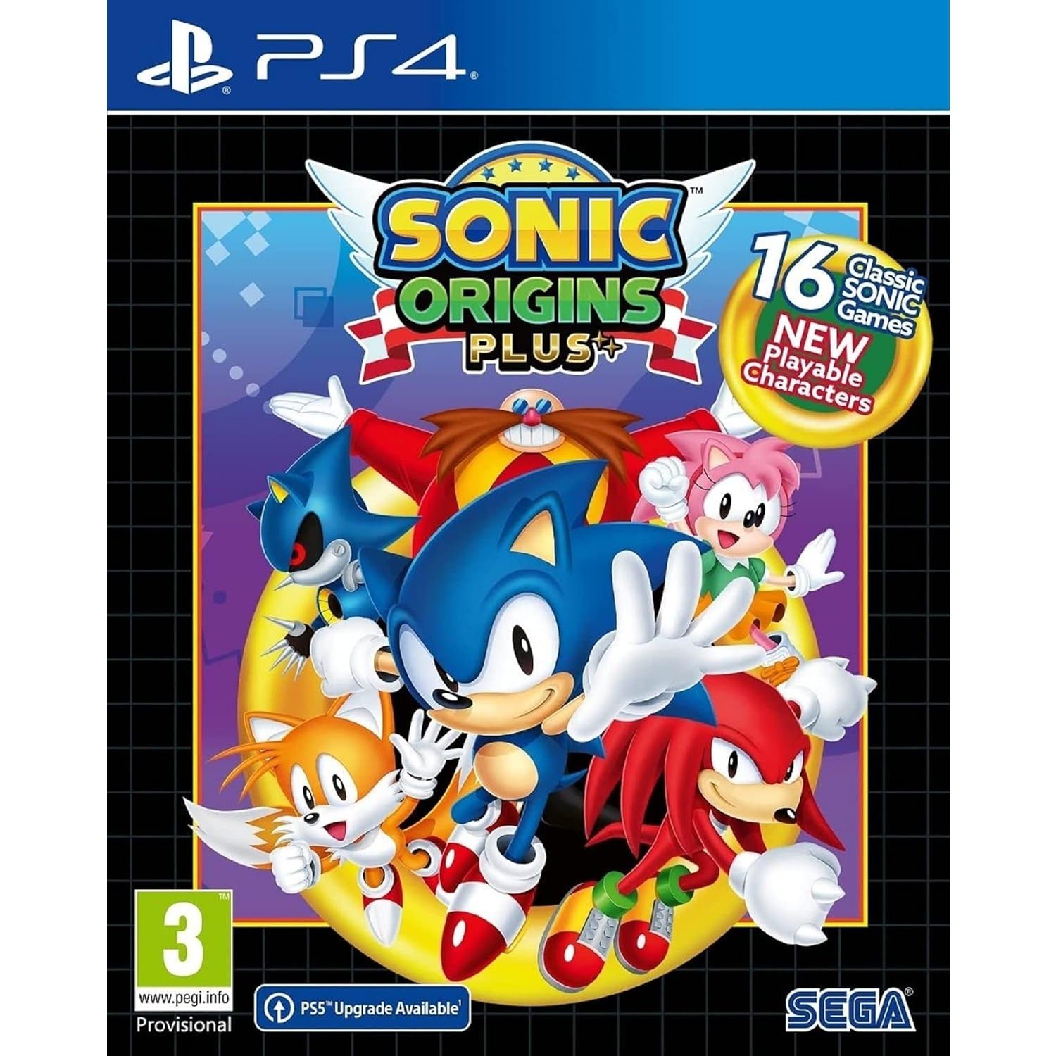 81Lysy75gJL._AC_SL1500 Sonic Origins Plus (Sony PlayStation 4) - Image 1